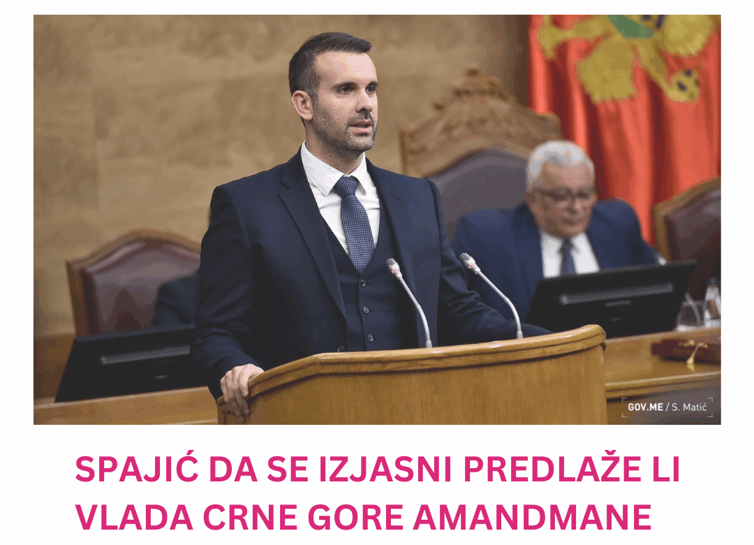 Koalicija NVO: Spajić da se izjasni predlaže li Vlada Crne Gore amandmane na Rezoluciju o Srebrenici