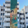 Oslikan je mural Stani Tomašević u Baru