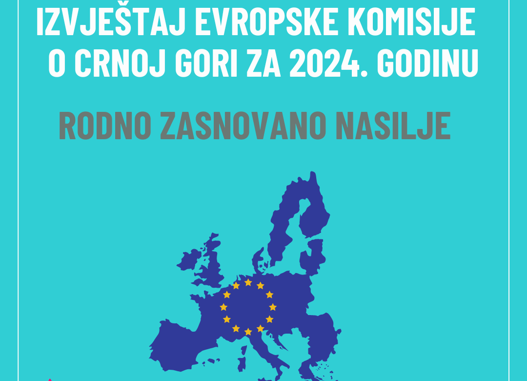 Evropska komisija je objavila Izvještaj o Crnoj Gori za 2024. godinu. (RODNO ZASNOVANO NASILJE)