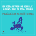 Evropska komisija je objavila Izvještaj o Crnoj Gori za 2024. godinu. (POLOŽAJ ŽENA NA TRŽIŠTU RADA)