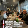 Sastanak sa britanskim ministrom za Evropu, g-dinom Stivenom Dautijem, britanskom ambasadorkom u Crnoj Gori g-đom Don Pen i specijalnim izaslanikom britanskog premijera za Zapadni Balkan lordom Stjuartom Pičom