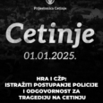 HRA i CŽP: Istražiti postupanje policije i odgovornost za tragediju na Cetinju