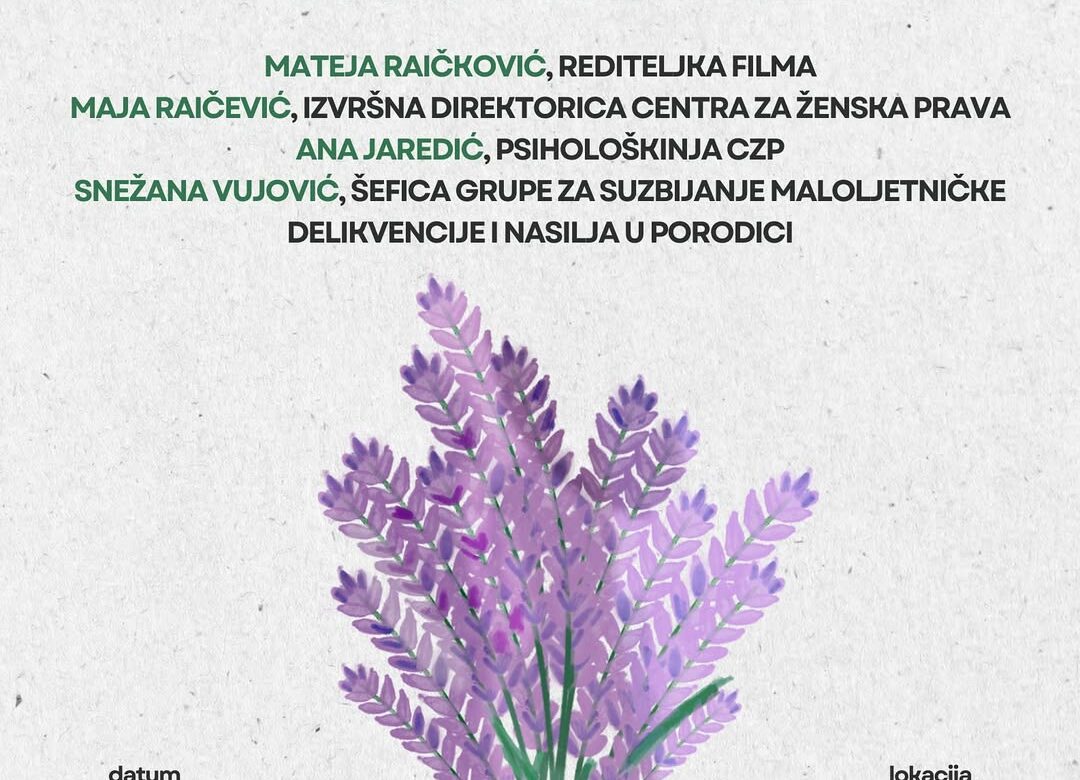 Nastavak projekcija filma „Lavanda“ u gradovima širom Crne Gore