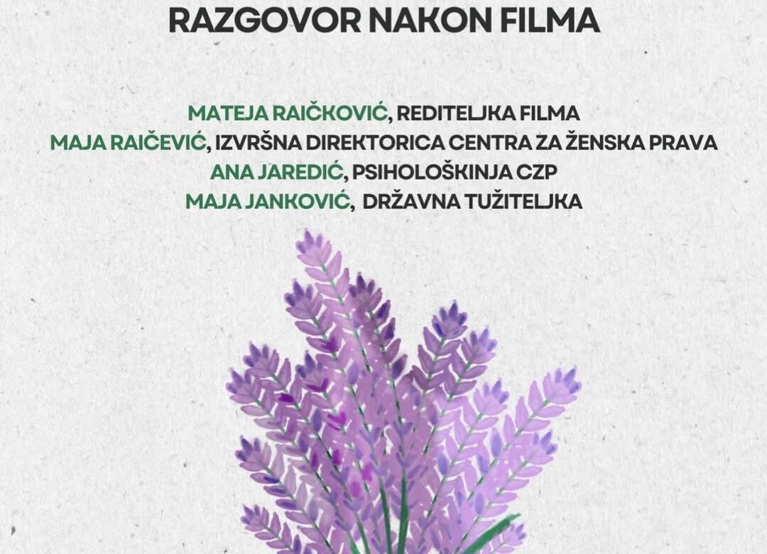 Nastavljamo seriju projekcija dokumentarnog filma „Lavanda“ širom Crne Gore