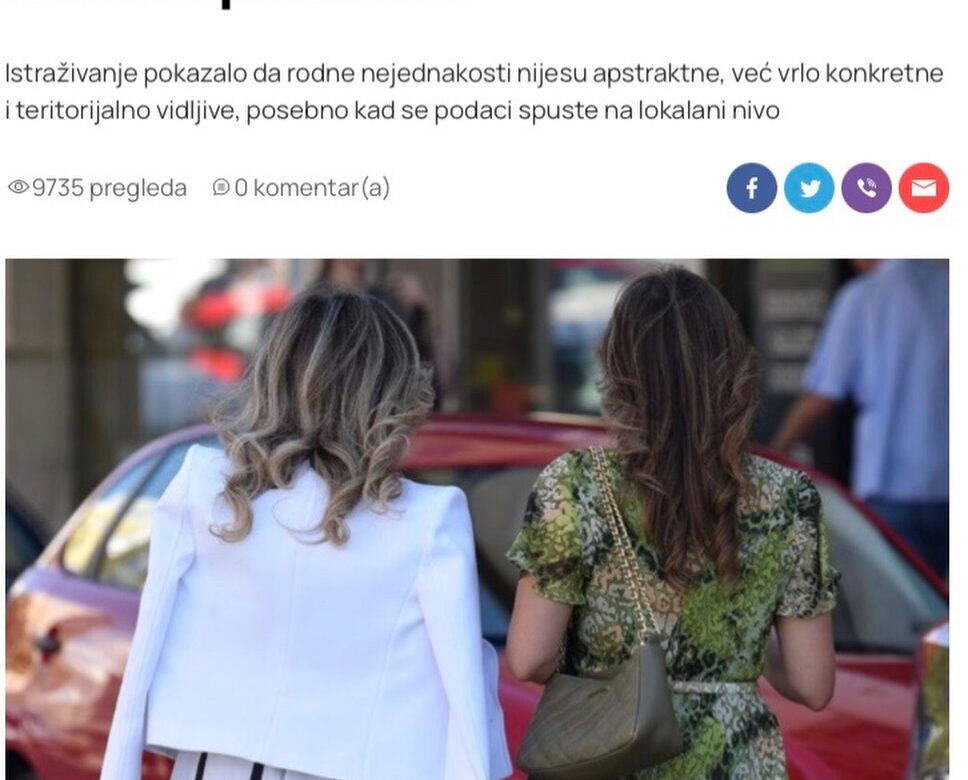 Rodna ravnopravnost u Crnoj Gori i dalje u velikoj mjeri zavisi od mjesta u kojem žene žive