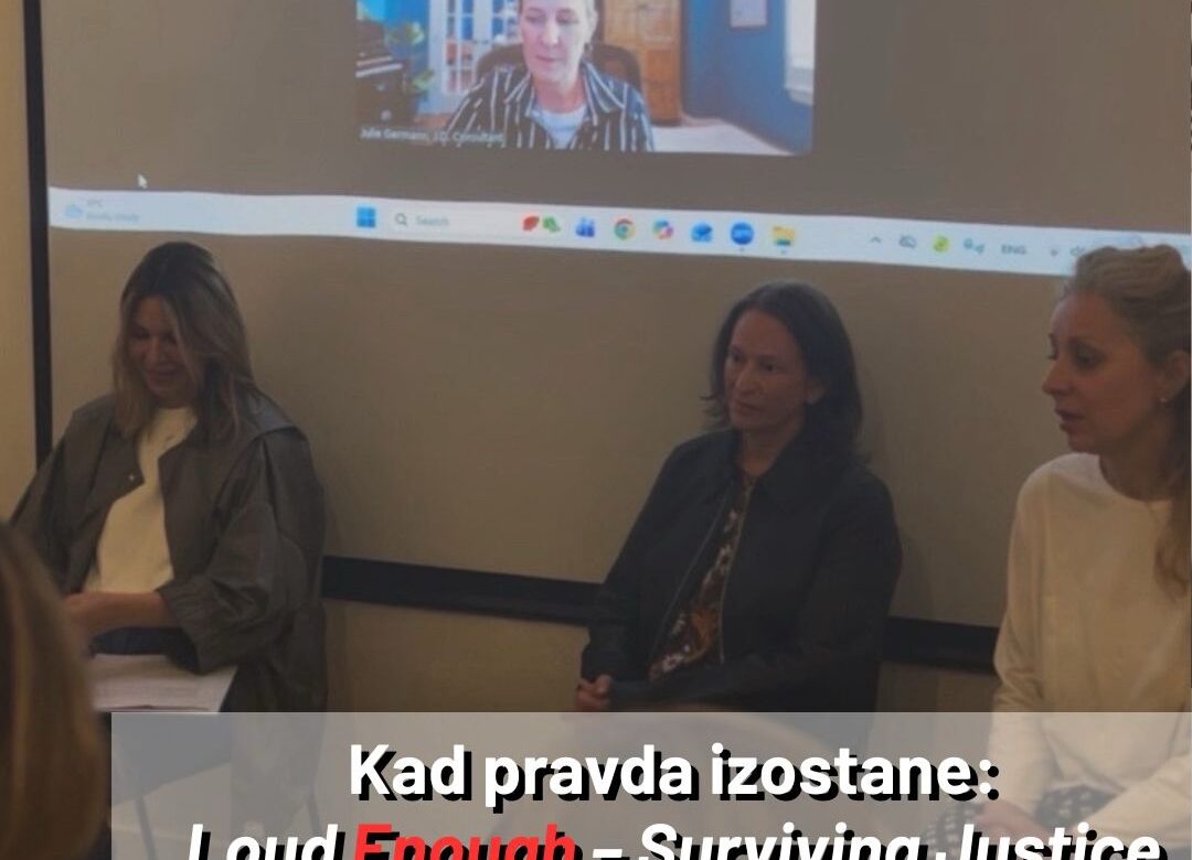 Centar za ženska prava organizovao je projekciju dokumentarnog filma „Loud Enough – Surviving Justice“
